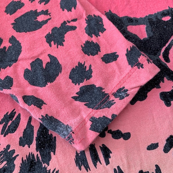 Justice Leopard 3/4 Sleeve Top - Picture 4 of 9